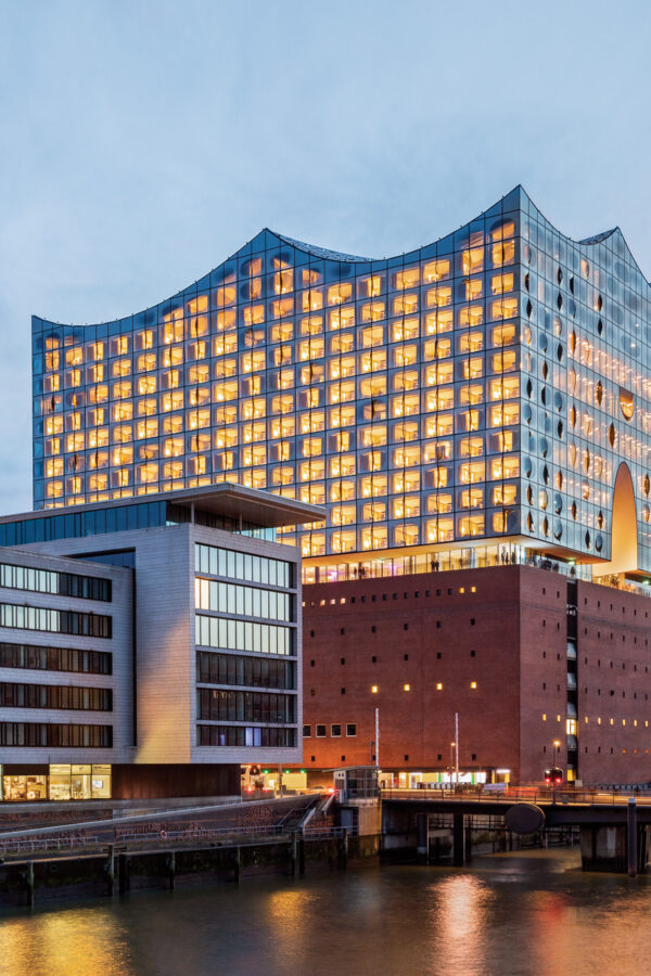 Die Elbphilharmonie in Hamburg